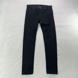 John Elliott Jeans Men 31 Black Button Fly made in Japan 33 Inseam